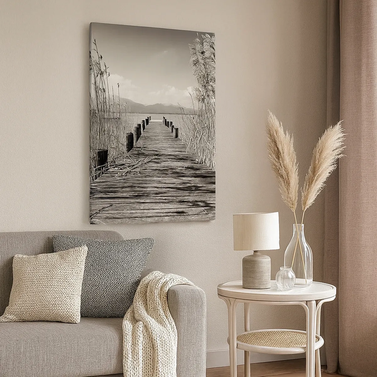 Vászonkép - A fű csendjében - 50x70 cm