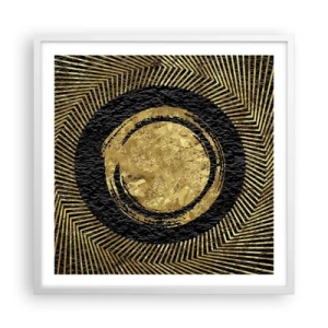 Poszter fekete keretben - Glamour kompozíció - 60x60 cm