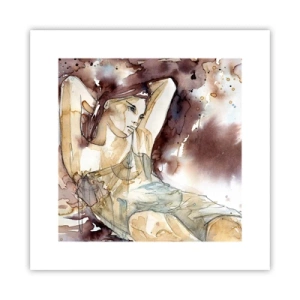 Poszter - Lila hangulatban - 30x30 cm