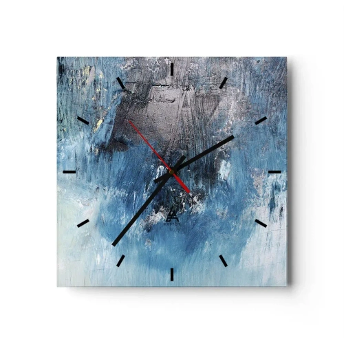 Falióra, Óra - Kék rapszódia - 30x30 cm