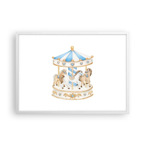 Poszter fekete keretben - Édes gyermekkor - 70x50 cm