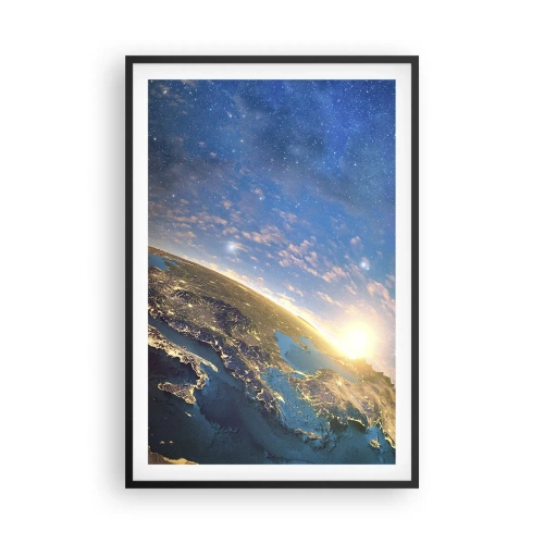 Poszter fehér keretben - Tekintsünk magunkra távolról - 61x91 cm