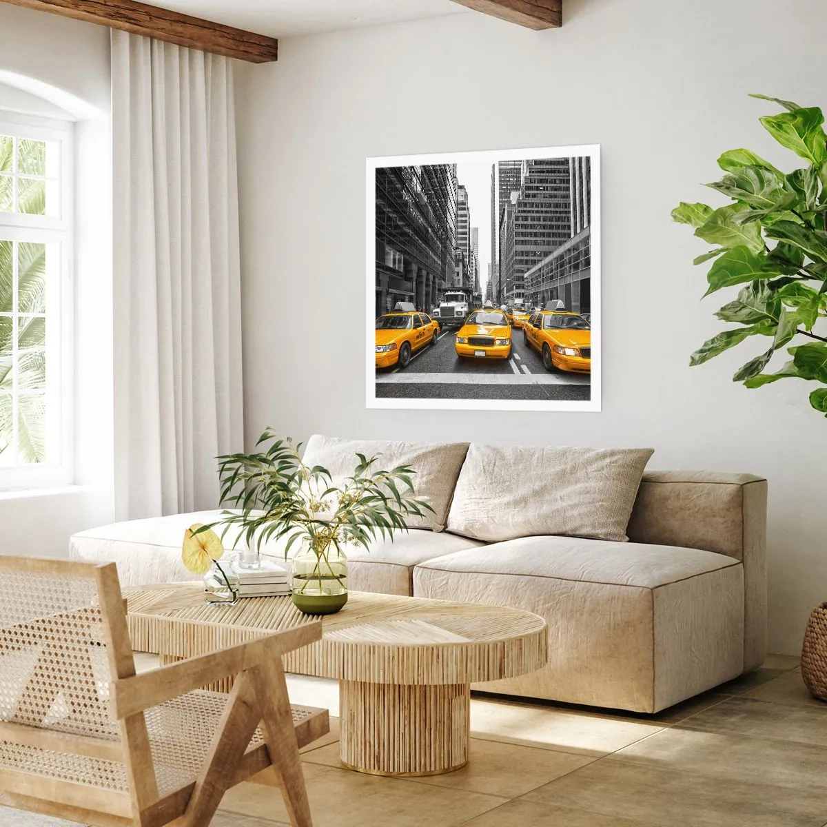 Poszter - Mi színezzük a várost - 50x50 cm