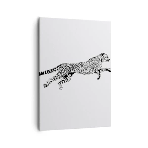 Vászonkép - A leggyorsabb a Földön - 50x70 cm