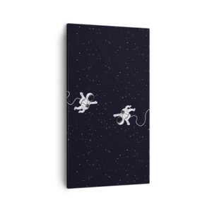 Vászonkép - Kozmikus tánc - 45x80 cm