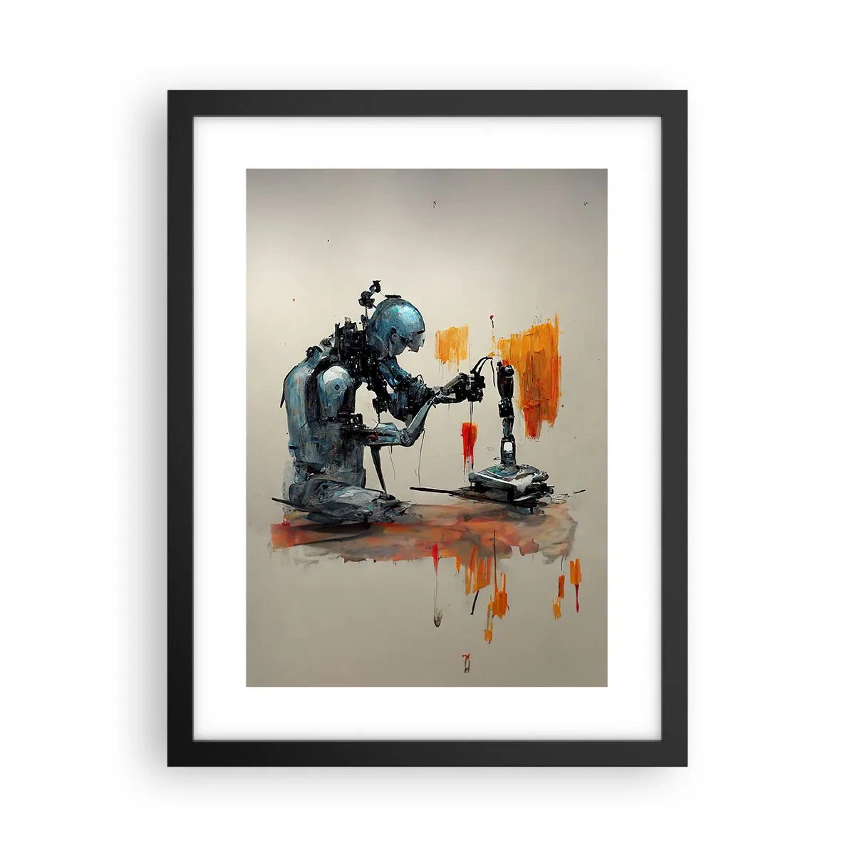 Poszter fehér keretben - Már holnap... - 30x40 cm