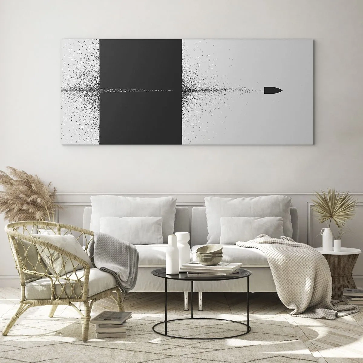 Üveg kép - Egyenesen a cél felé - 100x40 cm