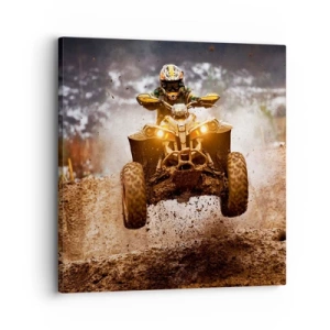 Vászonkép - No risk no fun - 30x30 cm