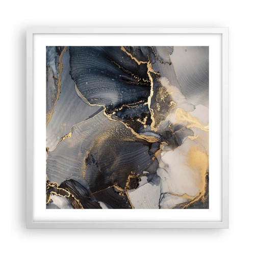 Poszter fekete keretben - Egy kő élete - 50x50 cm