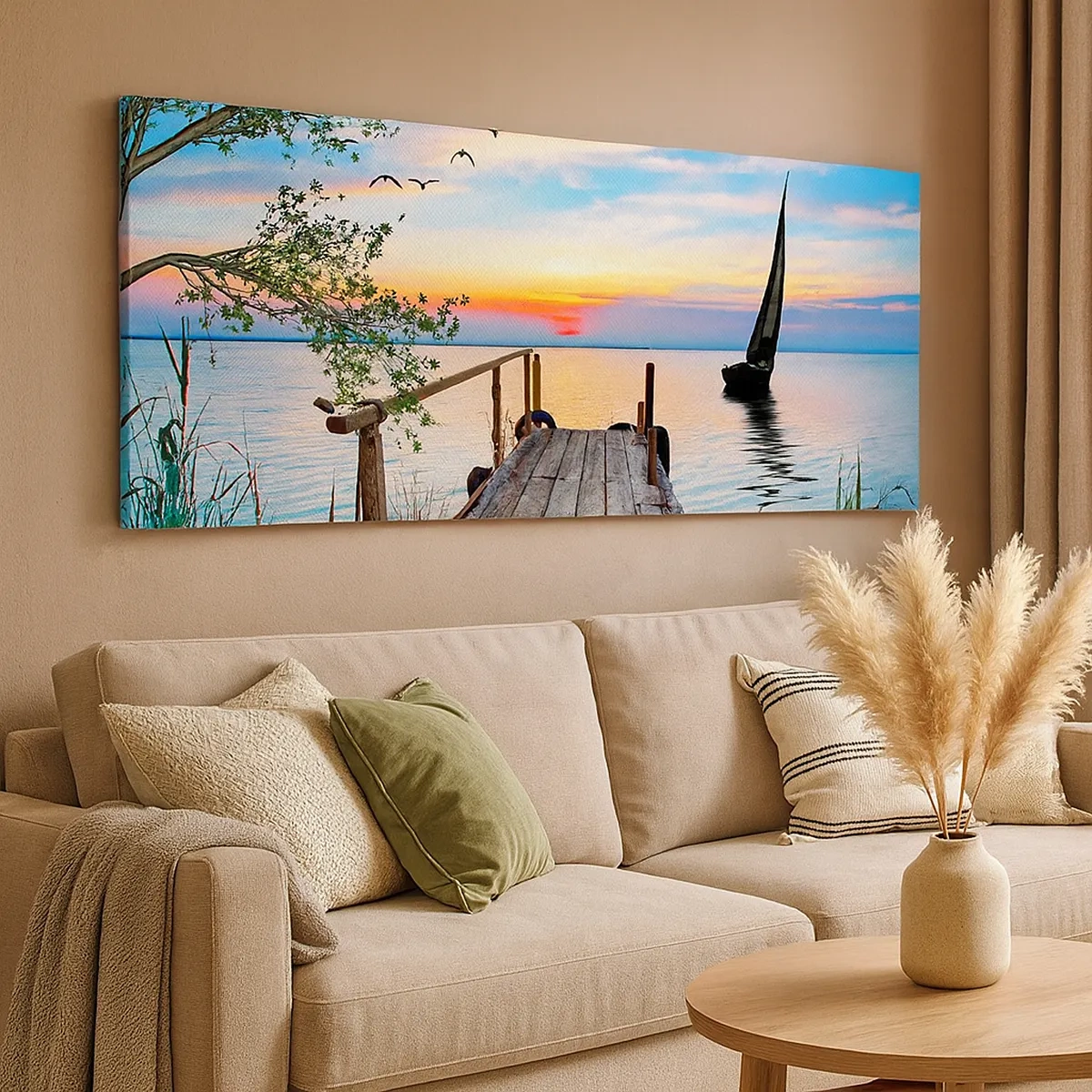 Vászonkép - Kellemes este - 30x30 cm