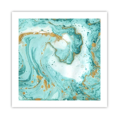 Poszter - Az Edo-korszak nagy hulláma alatt - 50x50 cm