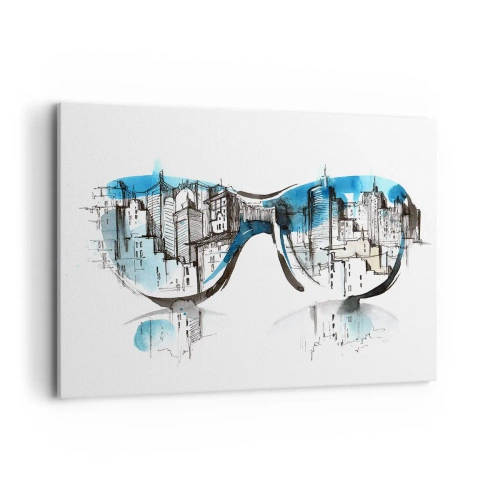 Vászonkép - Nagyvárosi sikk - 100x70 cm