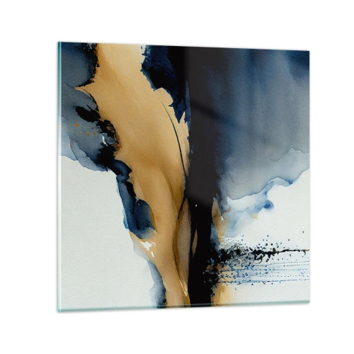 Üveg kép - A fátyol mögött - 30x30 cm