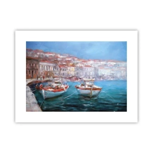 Poszter - Olasz öböl - 40x30 cm