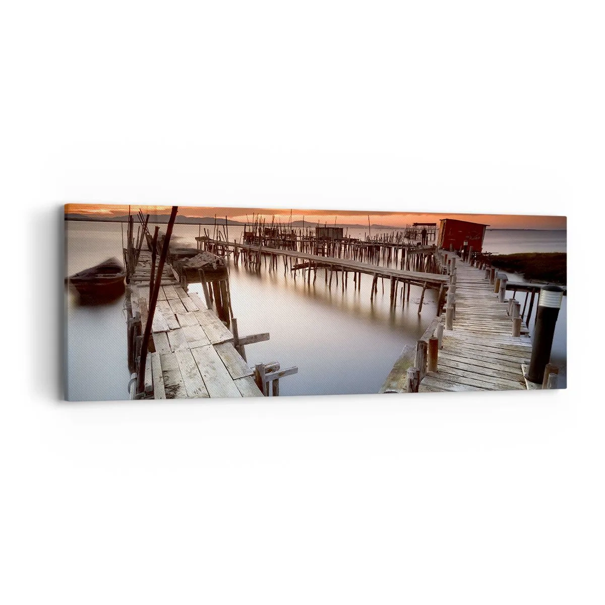 Vászonkép - Hiteles, nem turistabábu - 90x30 cm