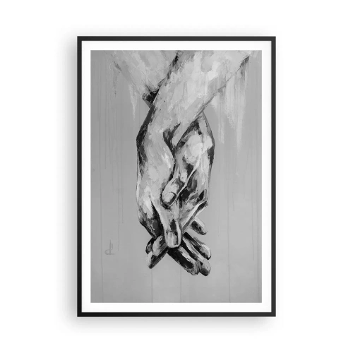 Poszter fehér keretben - Kezdet… - 70x100 cm