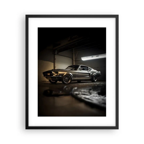 Poszter fehér keretben - Visszatérés a múltba - 40x50 cm