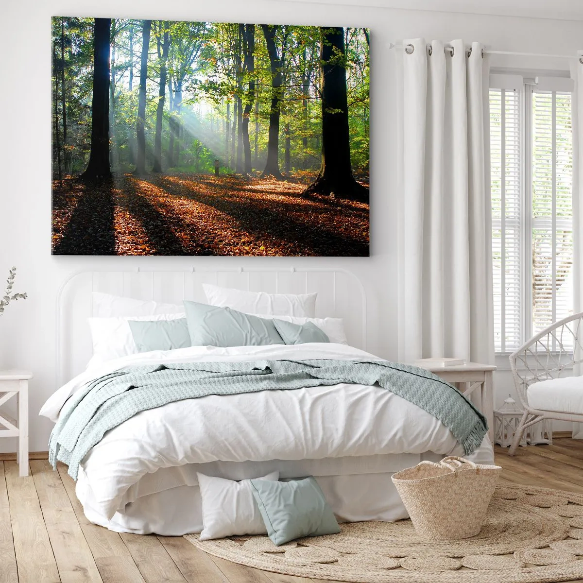 Vászonkép - Ragyogások és árnyékok - 100x70 cm