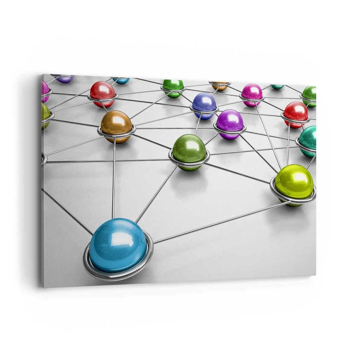 Vászonkép - Kozmikus pókháló - 120x80 cm