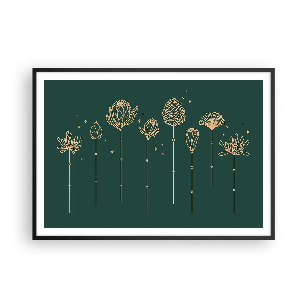 Poszter fehér keretben - A ZIÓŁkowski család - 100x70 cm