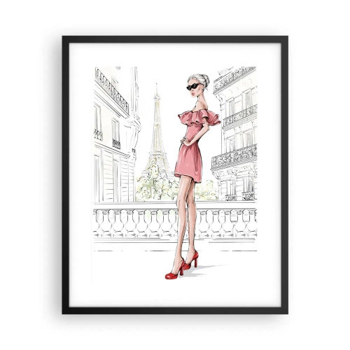 Poszter fehér keretben - Divatművészet - 40x50 cm