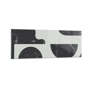 Üveg kép - Kompozíció fent és lent - 140x50 cm