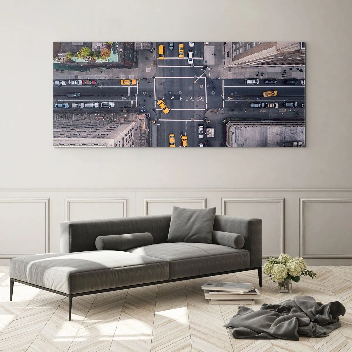Üveg kép - Egyszerű választás - 160x50 cm