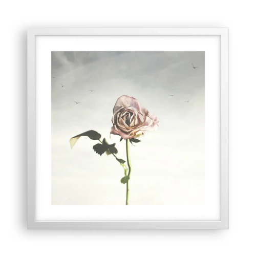 Poszter fekete keretben - Tavasz üdvözlése - 40x40 cm