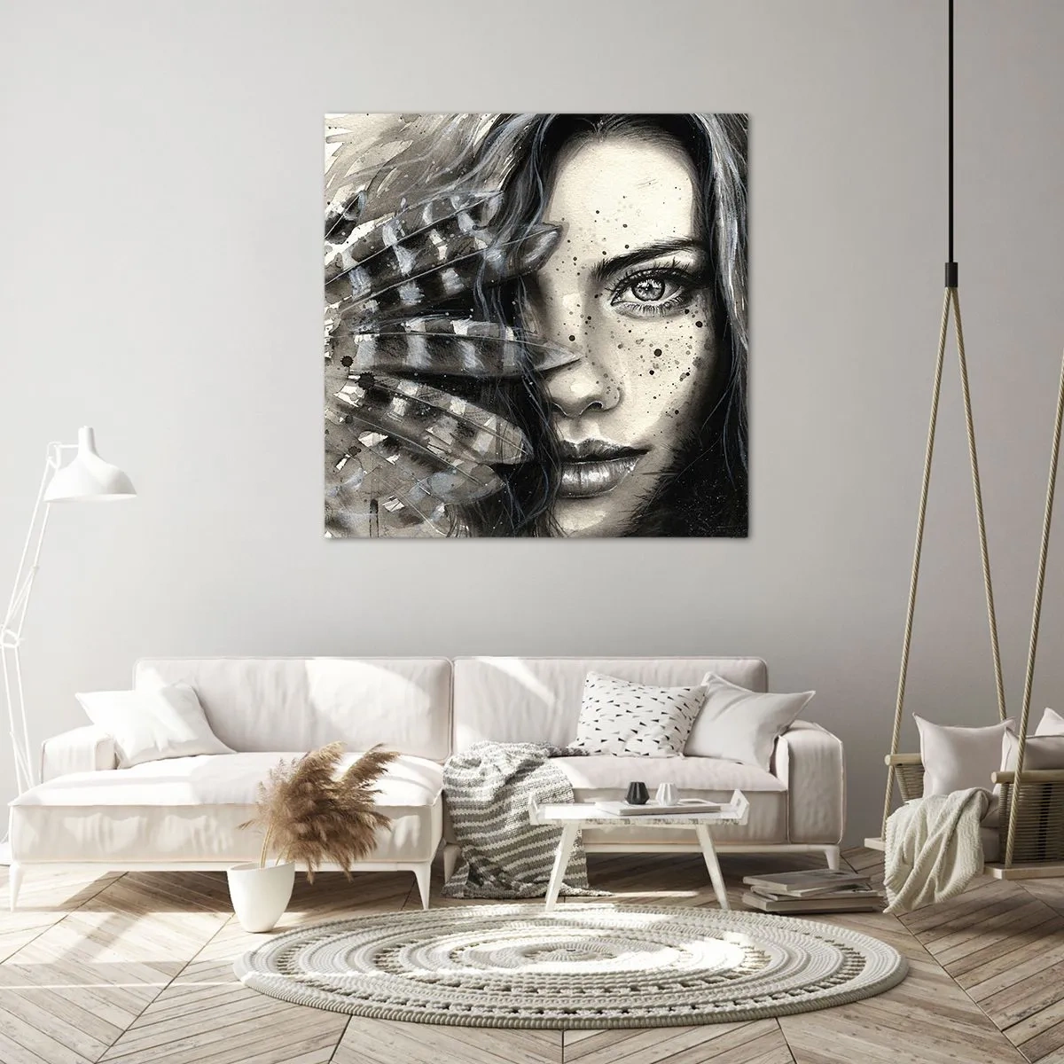 Vászonkép - Vad gyönyör - 60x60 cm