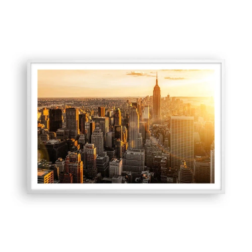 Poszter fekete keretben - Növekedni a napon - 91x61 cm