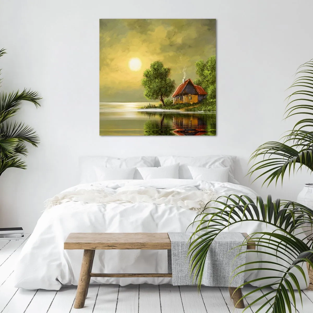 Vászonkép - Gyönyörű, mint egy képen - 50x50 cm