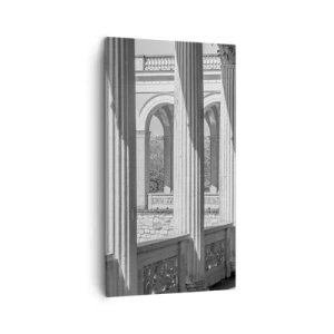 Vászonkép - Napsütötte árkádsor - 45x80 cm