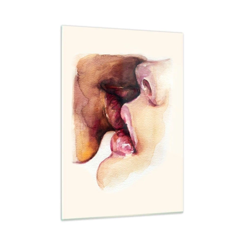 Üveg kép - Mint éjszaka és nap, föld és ég - 50x70 cm