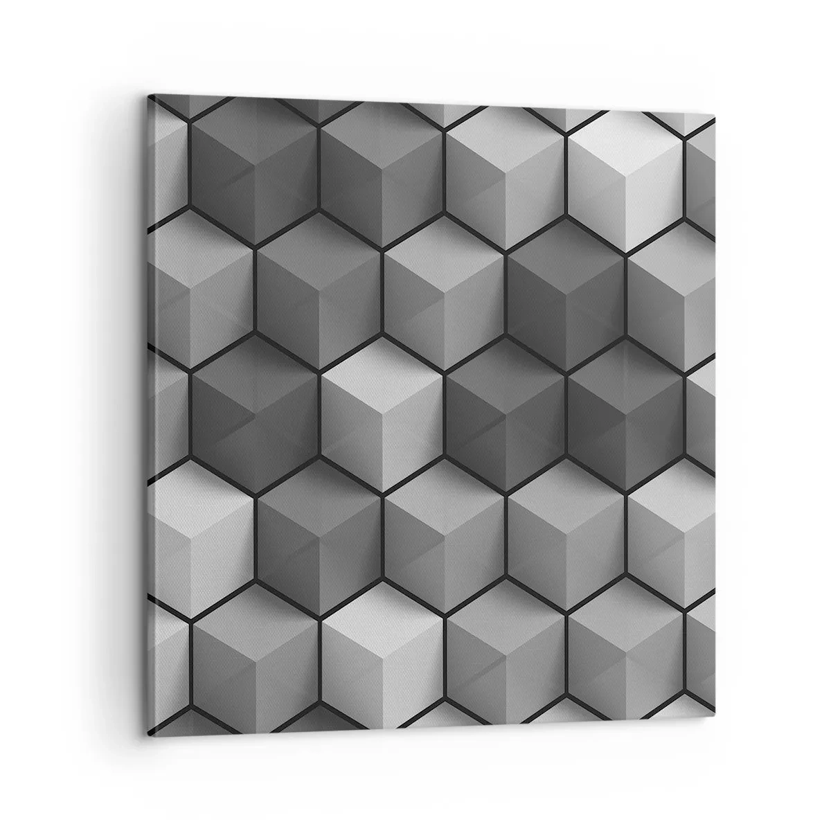 Vászonkép - Kubista kirakós - 60x60 cm