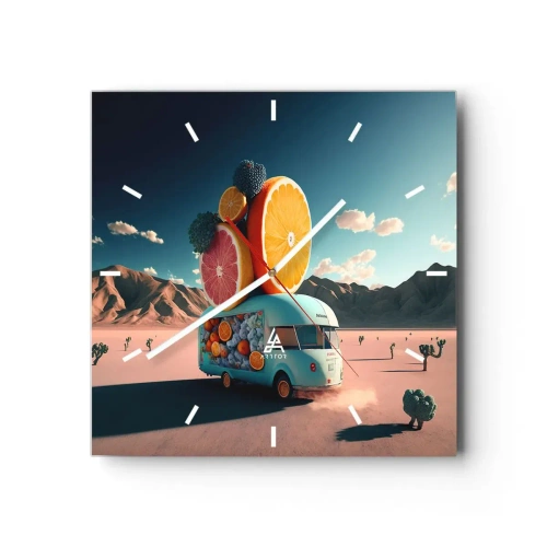 Falióra, Óra - A nyaralás íze - 30x30 cm