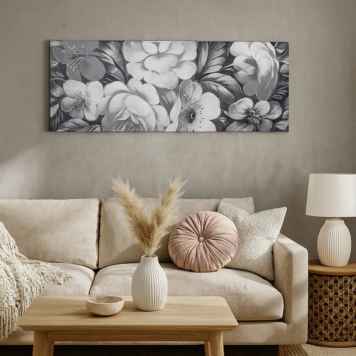 Vászonkép - Gyönyörű még szürkében is - 30x30 cm