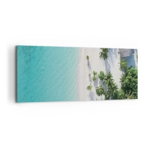 Vászonkép - Nyaralás a paradicsomban - 100x40 cm