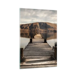 Üveg kép - Táj a csendben - 80x120 cm