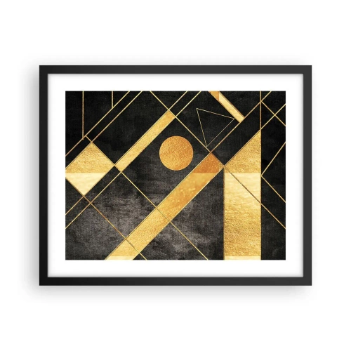 Poszter fehér keretben - A sivatag napja - 50x40 cm