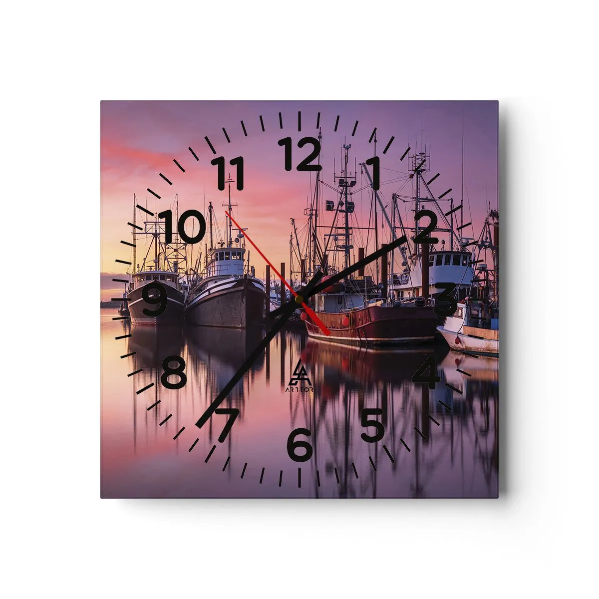 Falióra, Óra - Másnap előtt - 40x40 cm