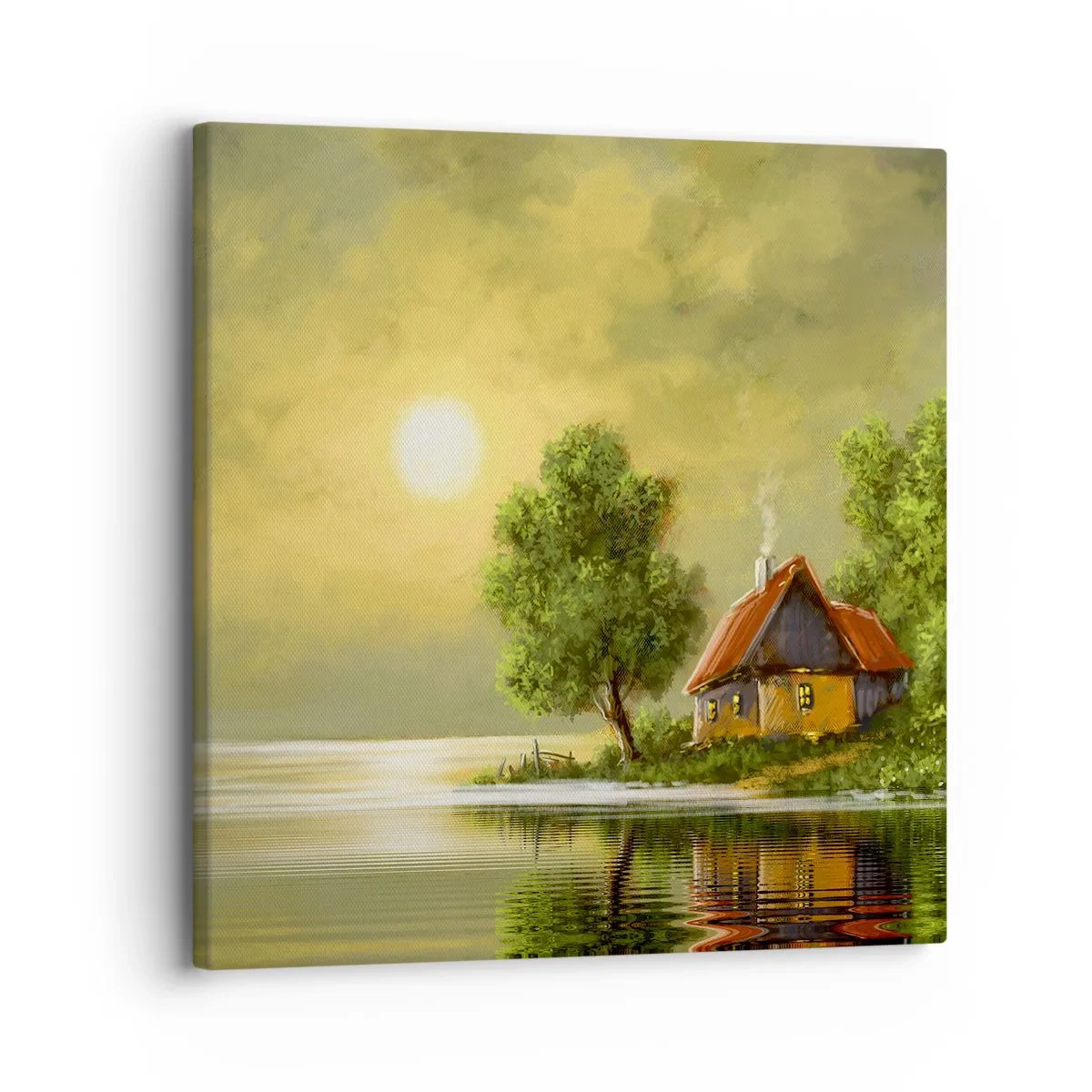 Vászonkép - Gyönyörű, mint egy képen - 30x30 cm