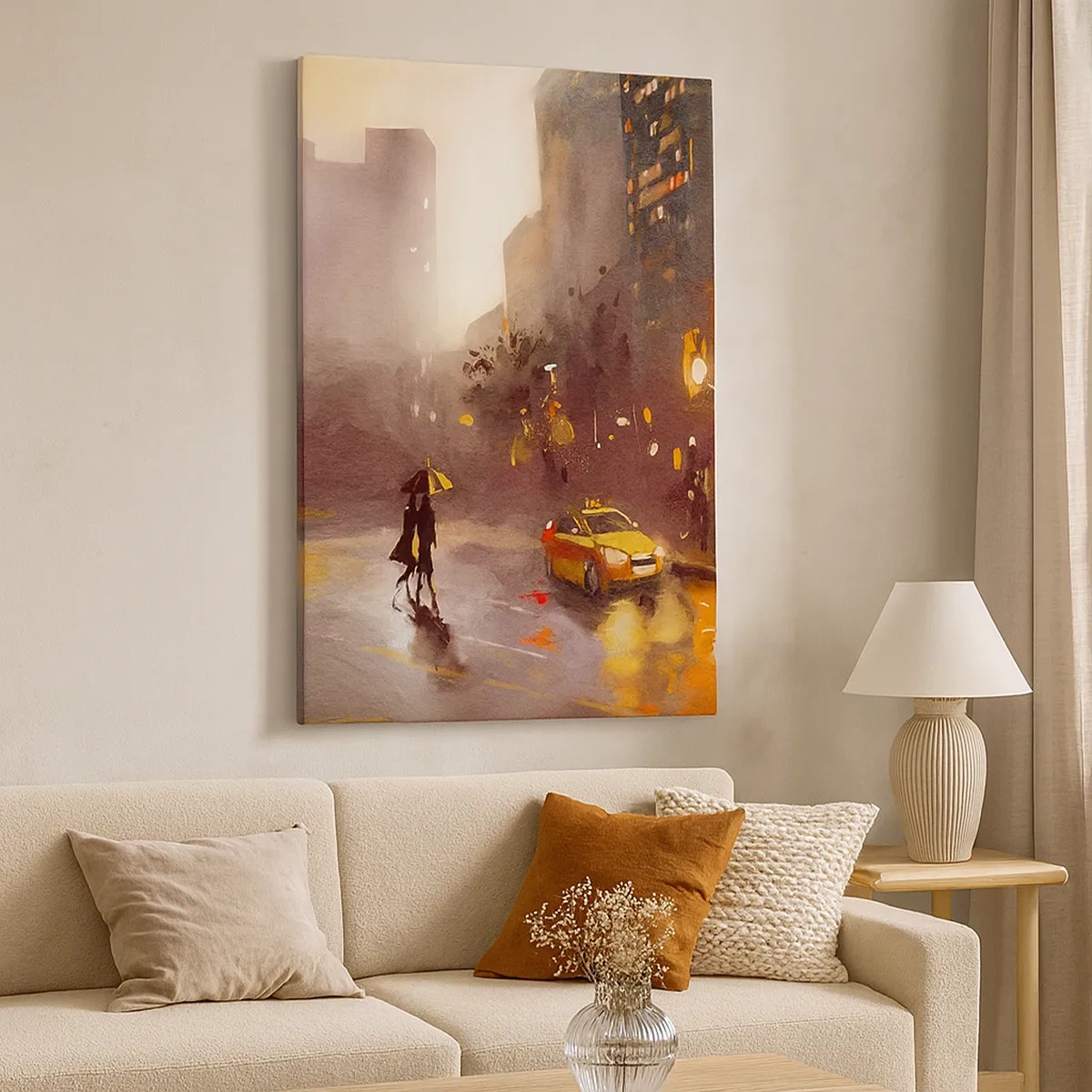 Vászonkép - New York fényében - 50x70 cm