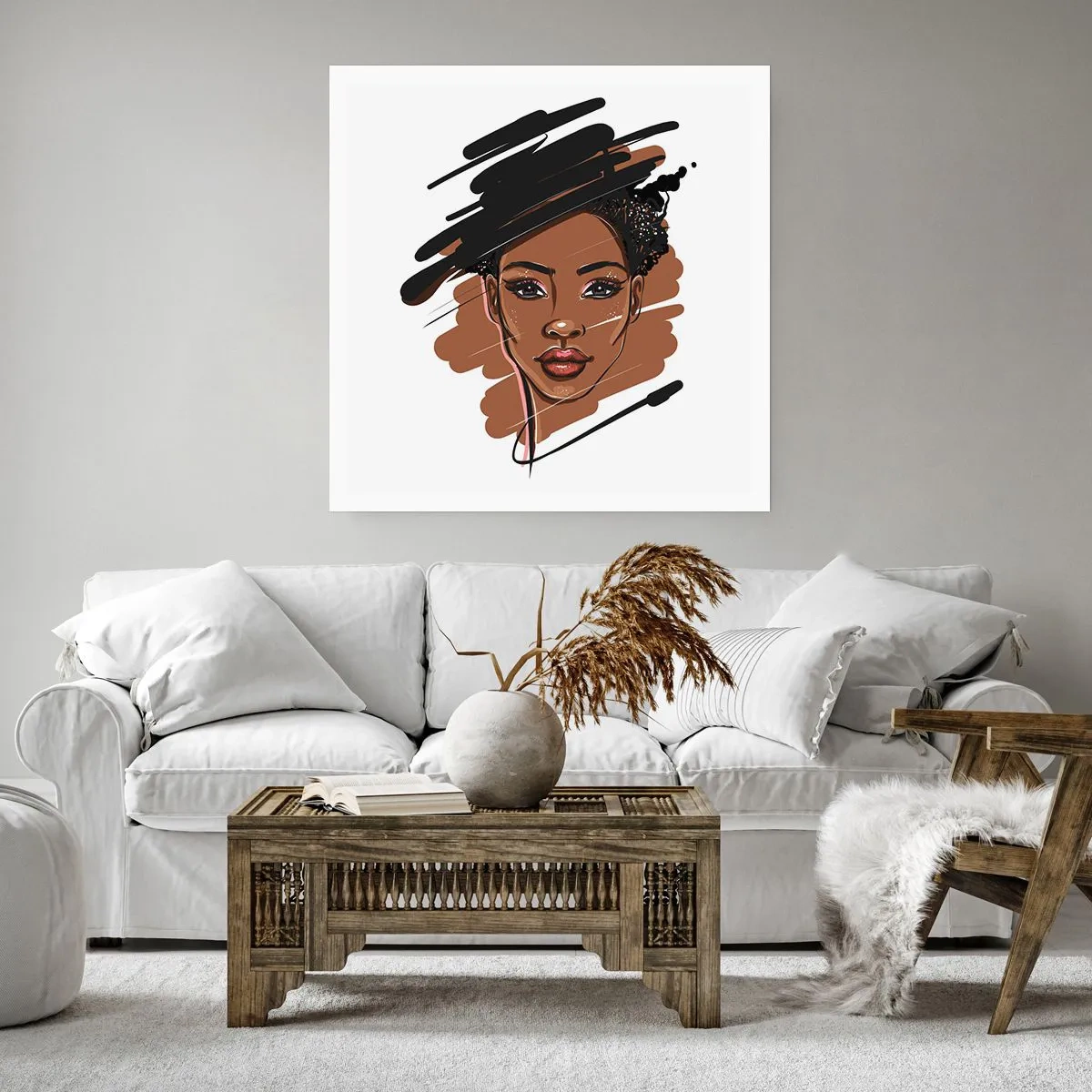 Poszter - Édes, mint a csokoládé - 40x40 cm