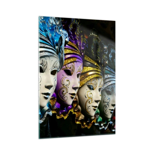 Üveg kép - Rejtély aranyban és ezüstben - 50x70 cm