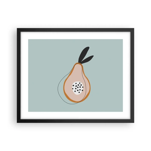 Poszter fehér keretben - Behatolás a dolgok természetébe - 50x40 cm