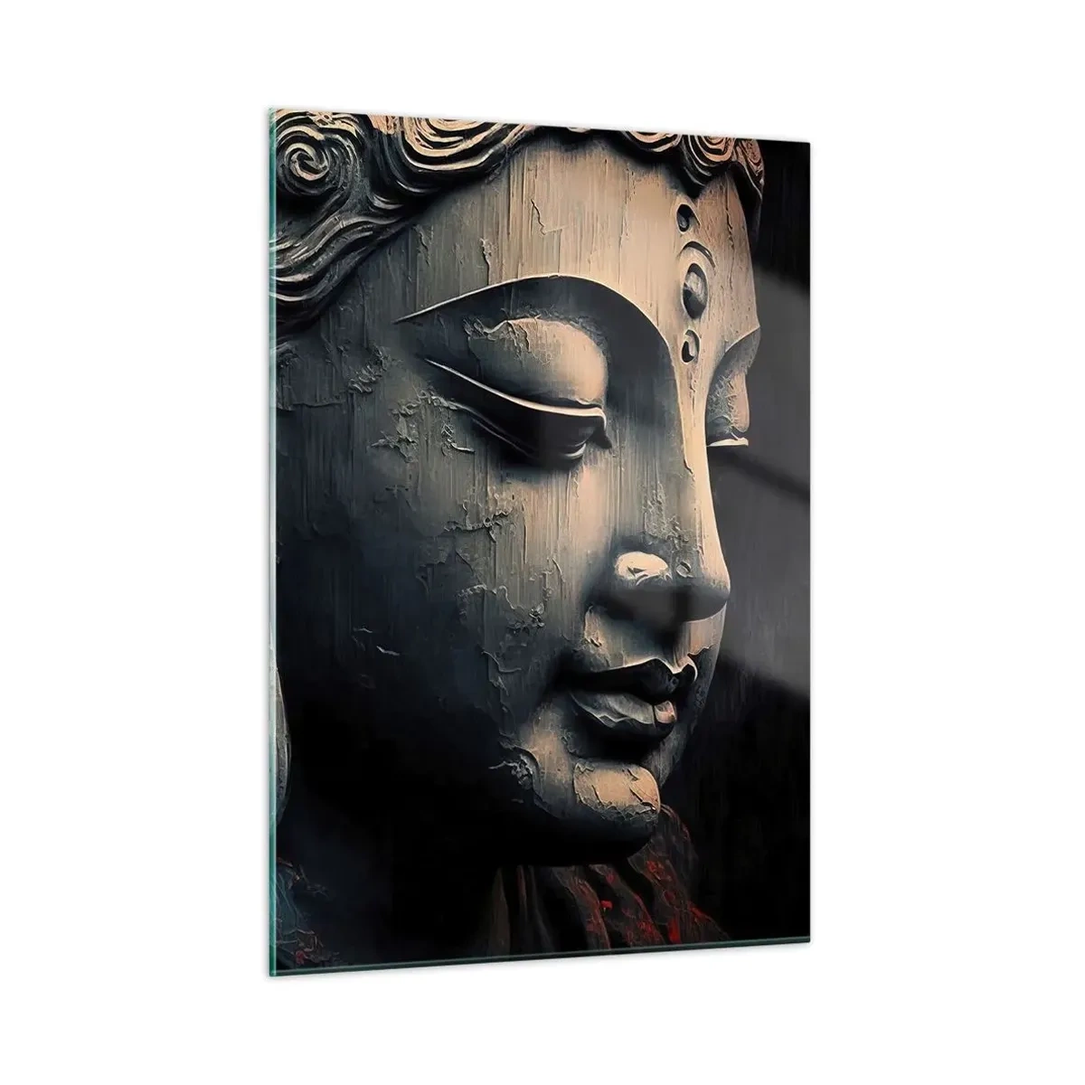 Üveg kép - Összhangban a világgal - 50x70 cm