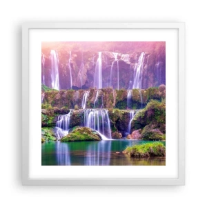 Poszter fekete keretben - Lépcső a menybe - 40x40 cm