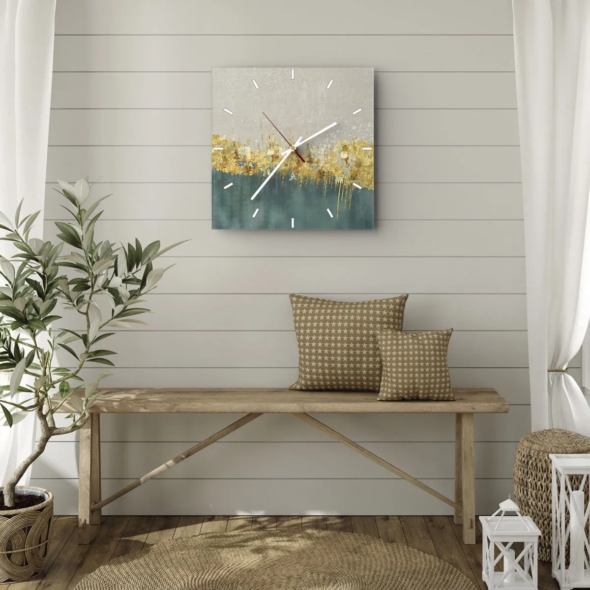 Falióra, Óra - Az aranyhatár - 30x30 cm