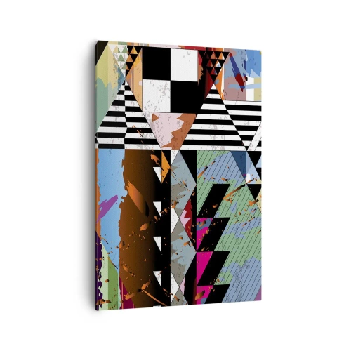 Vászonkép - Geometrikus és organikus - 70x100 cm