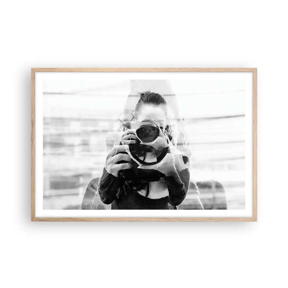 Poszter világos tölgy keretben - Alkotó meg ez eszköze - 91x61 cm